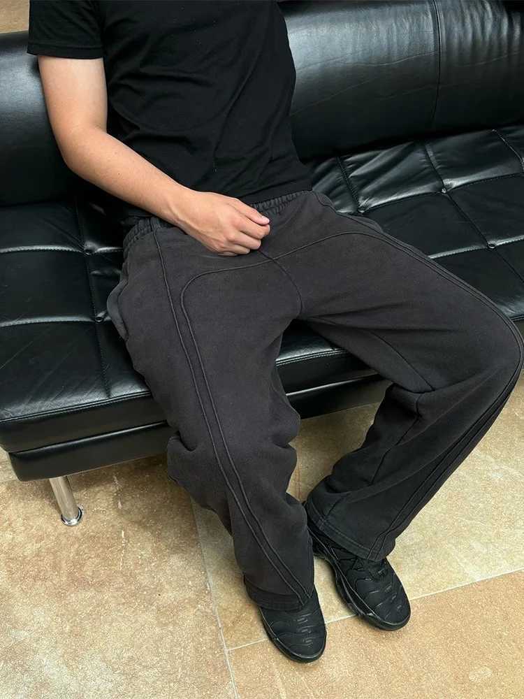 2025 Summer New Y2K Clothes Mens Clothing and Womens Pants Fitness Pants Fashion Trend High Street Pants Casual Pants W250819