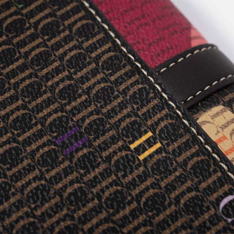 CH Chain With Floral Letter Print Lock Design High Quality PU Material Women S Designer Shoulder Bag