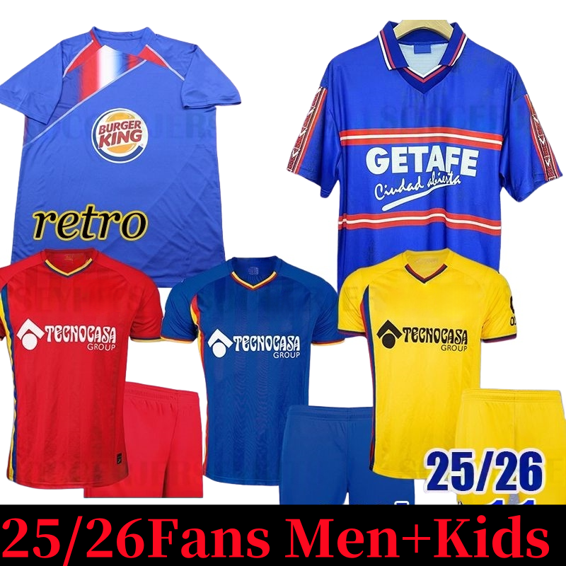 Getafe Jersey 25 26 Shirt FC Mayoral LATASA ENES UNAL GREENWOOD Jaime Mata Unal ALENA Arambarri Milla Jose Angel 2025 2026 98 99 Home Mens Football Shirts