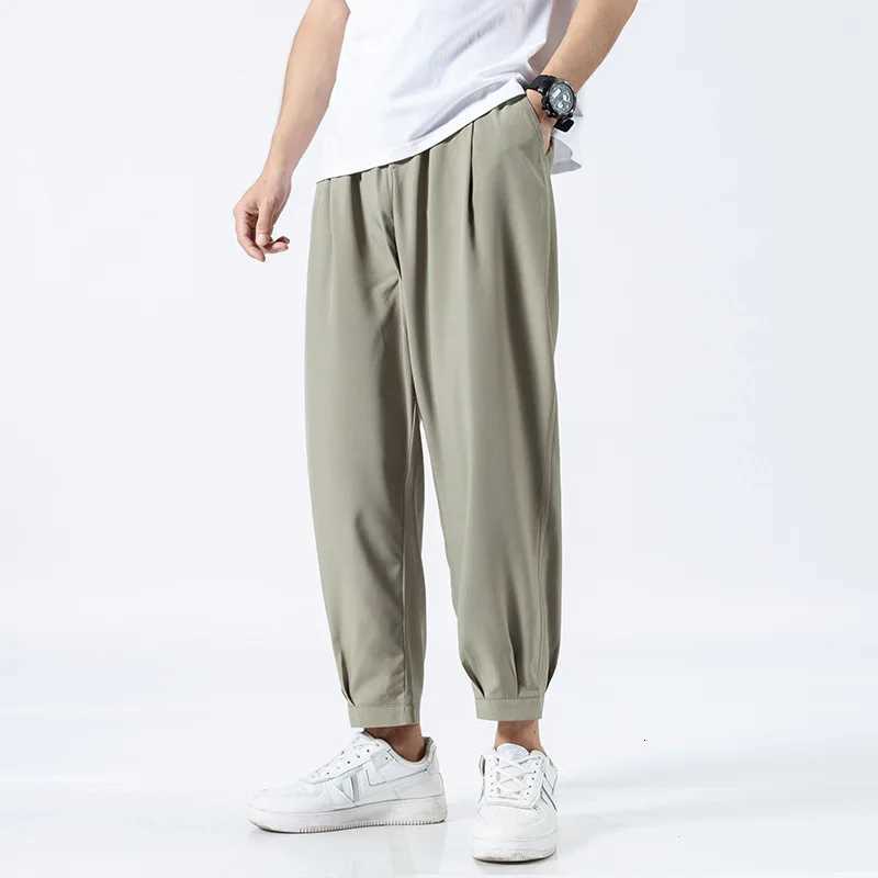 2023 New Pants Men Trend Fashion Slim Nine Minute Pants High Quality Design Selling Brand Mens Trousers W250819