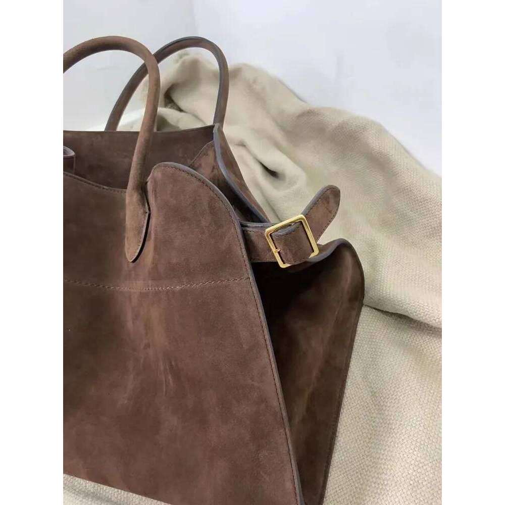 Designer Women Cow Suede Leather Totes Large Capacity Office Ladies Work Handbag Autumn New Underarm Shoulder Bag bag