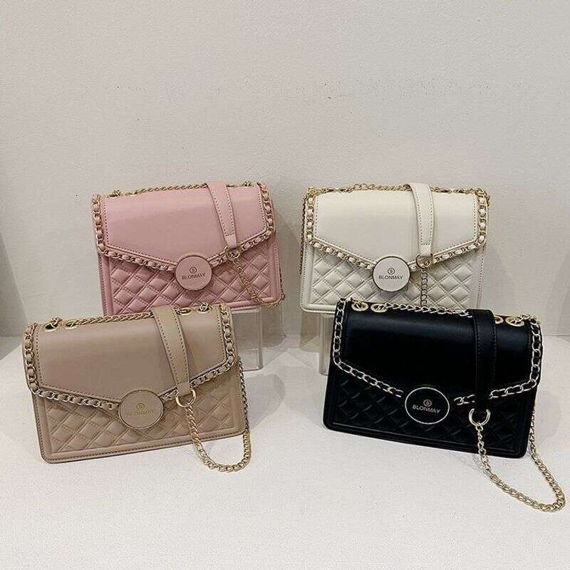 Xiaoxiang Wind Rhombic Chain Bag Women's Foreign Trade Best-selling Ladies underarm high-end niche shoulder bag handbag