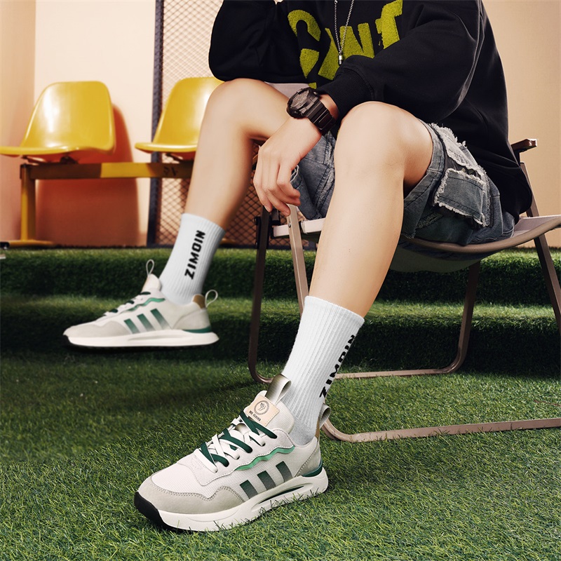 TAKE A SELFIE TAS Men's Mesh Comfortable Running Shoes Versatile Forrest Gump Sports Shoes Breathable Casual