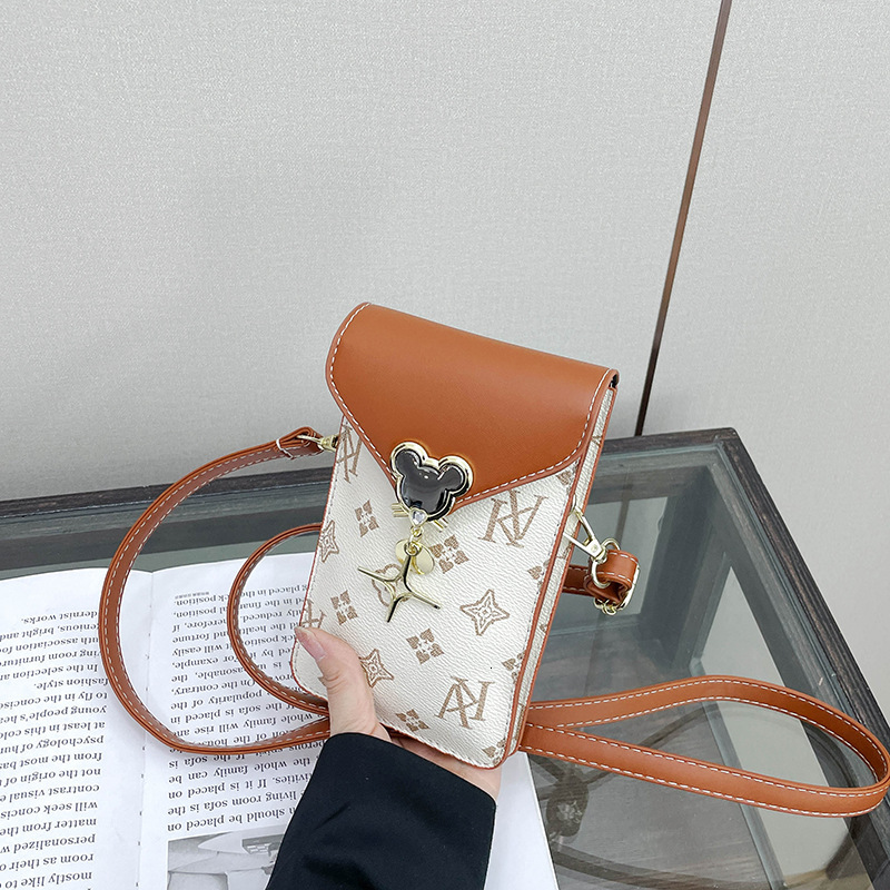 Free shipping designer Touchscreen Phone Bag for Women 2025 New Double-layer Mini Small Bag Coin Lightweight Shoulder Bag Crossbody Bag Women Bag