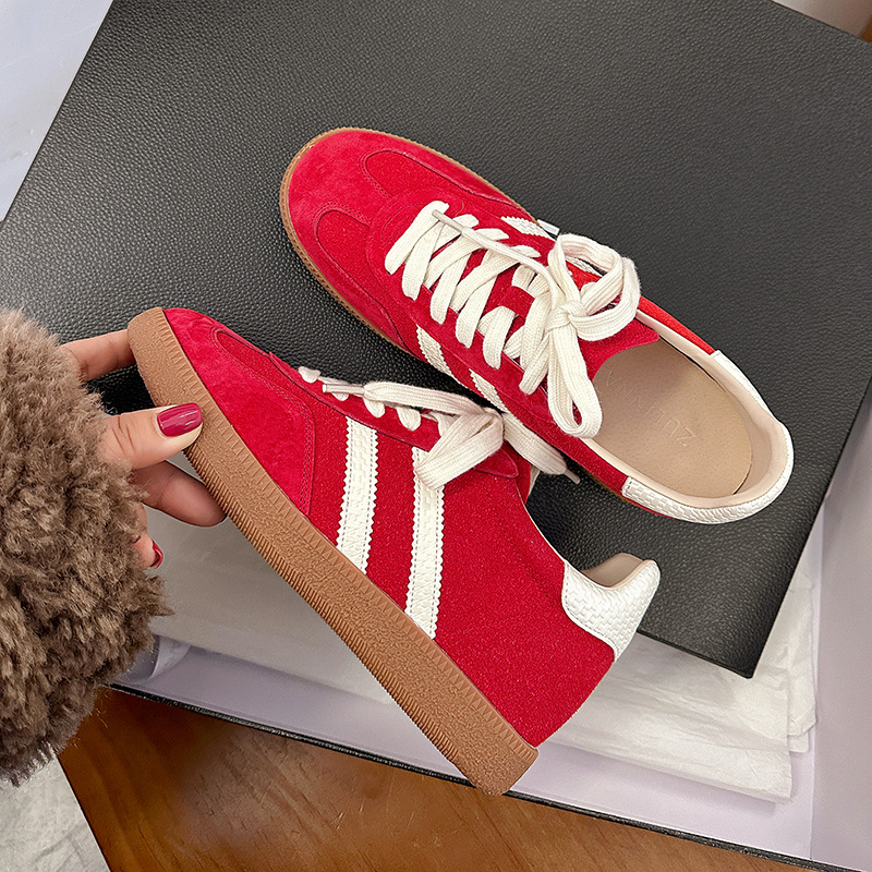 Free Delivery Designer Women Fashionable Board Low Cut Lace Up Comfortable Casual Shoes