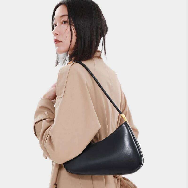 Jonlily Women Genuine Leather Shoulder Female Fashion Handbag Tote Casual Daybag Ladies Underarm Sling Bag Purse KG
