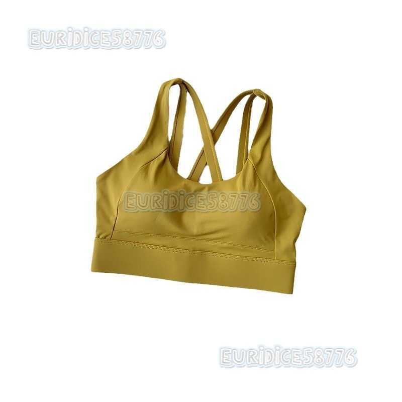 High-strength Shockproof Sports Bra Adjustable Sports Bra Running Fitness Nude Feel Beautiful Back Yoga Vest Women H250819