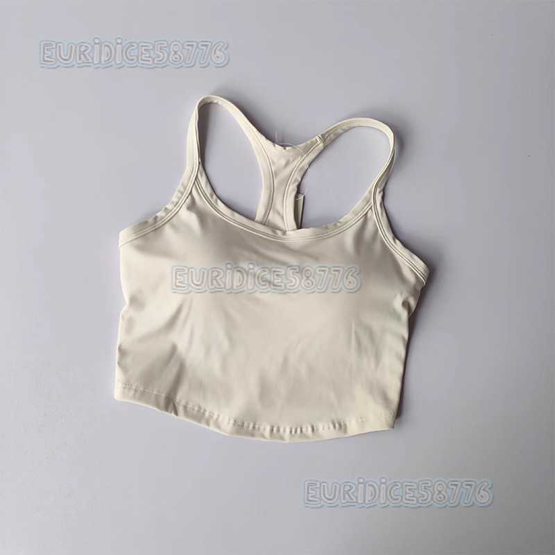 One-piece Chest Pad Beauty Back Yoga Bra Women Training Bra Running Fitness Camisole Yoga Sports Bra H250819