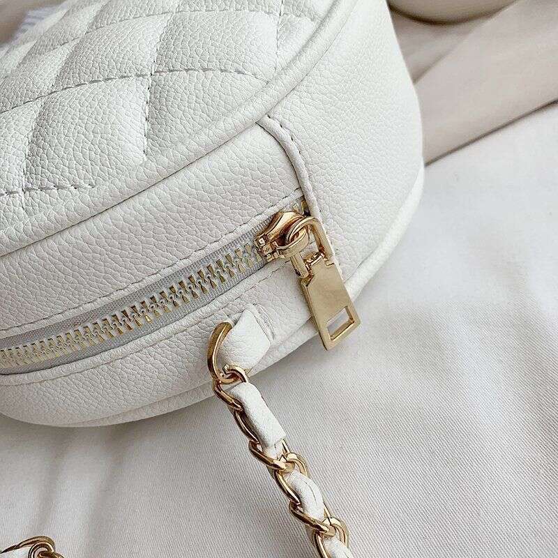 Fashion Women Messenger Bags Round bag Crossbody For Girls Chains Shoulder Bag Lady 2021New Small Handbag Design Sling