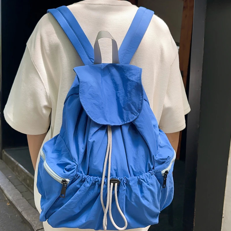 Mens folding backpack suitable for hiking traveling and outdoor exploration with large capacity for easy storage250813