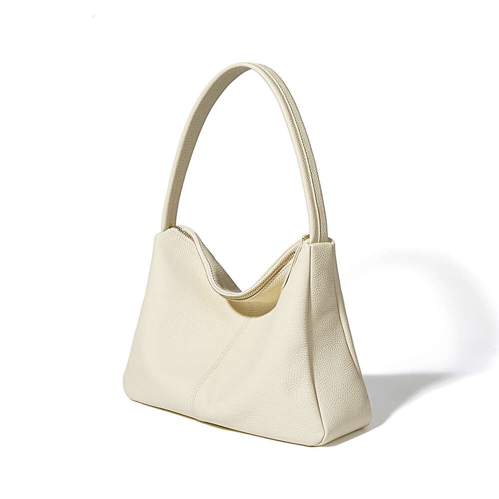 Togo Underarm Top Layer Cowhide French Tote New Large Capacity Handheld Shoulder Bag for Women