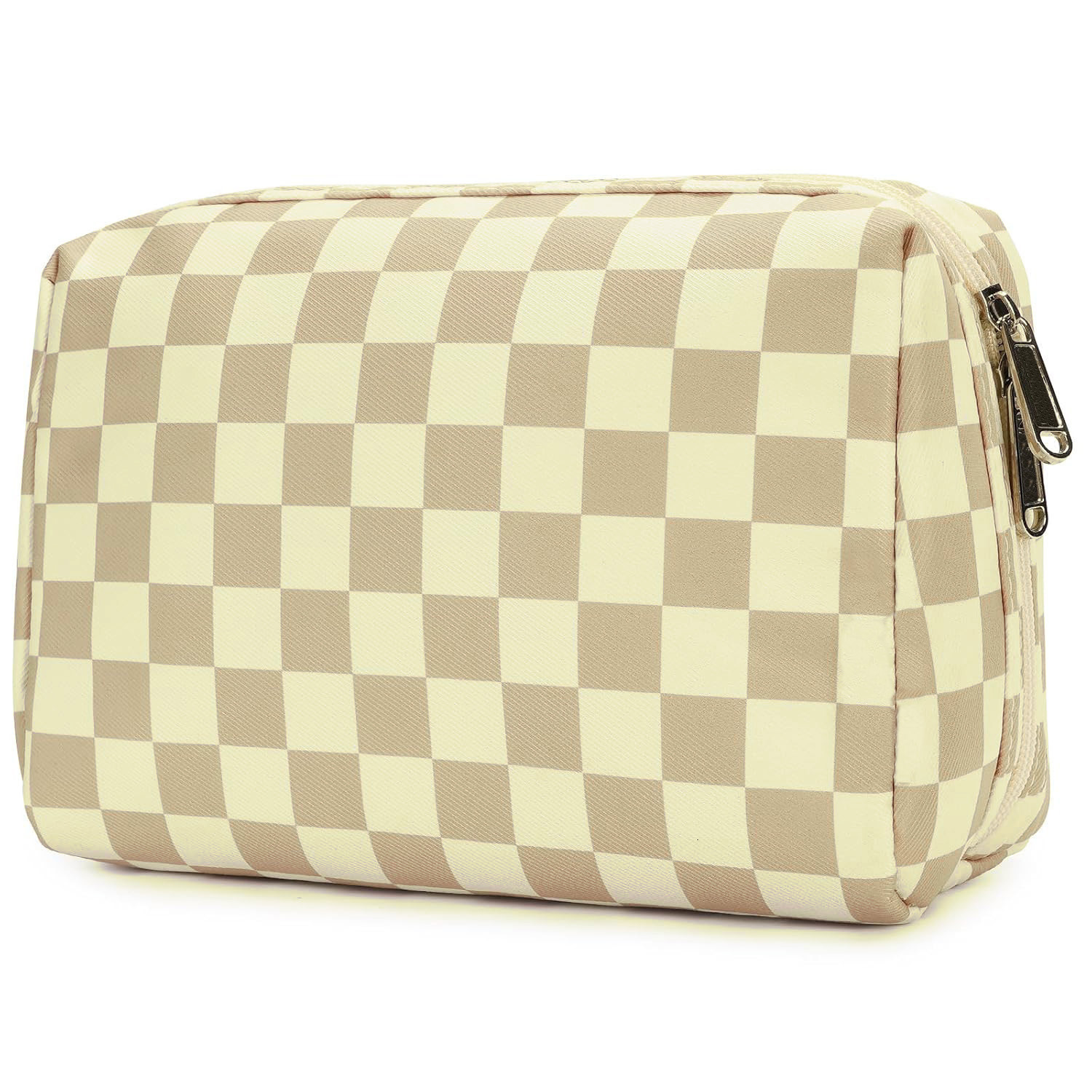 Free Shipping Designer Simple And Stylish Checkerboard Men's Makeup Bag Luxurious Waterproof Large Capacity Portable Storage Toiletry Bag Casual Handbag
