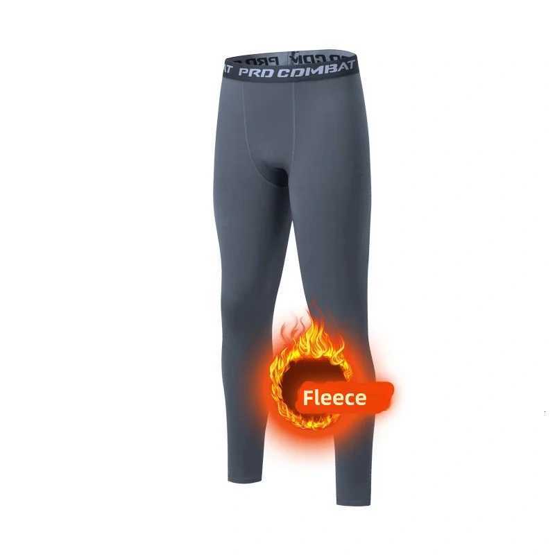 Winter Men Thermal Underwear Man Fleece Leggings Tights Warm Long Pants Thermo Compression Pants Bottoms Tights Men Clothes 3XL W250819