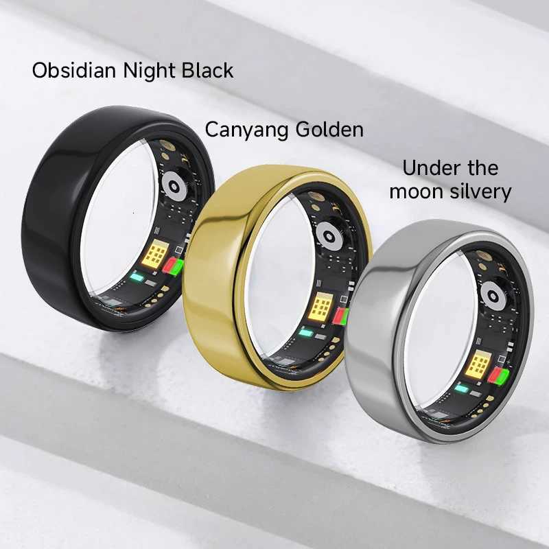 Smart Ring New Men And Women Bluetooth Connection Waterproof Health Sports Sleep Monitoring Multiple Exercise Modes W250819