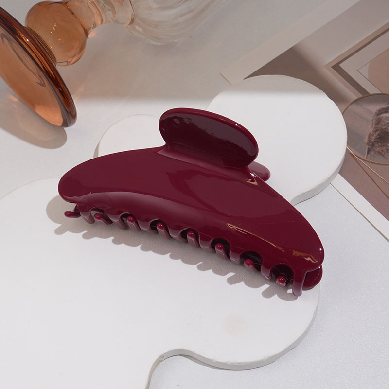 Zanbya's new large-sized hairpin - elegant and luxurious oval-shaped hairpin with a soft grip for women