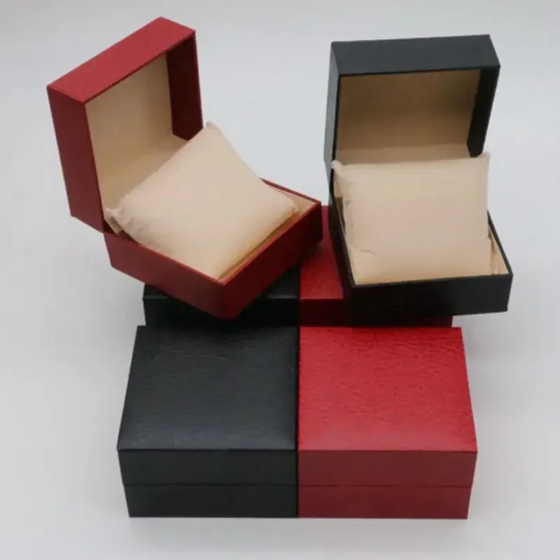 1PC Watch Organizer Storage Box PU Single Watch Display Case Wristwatch Watch Holder Travel Jewelry Watch Organizer For Men Gift 250819