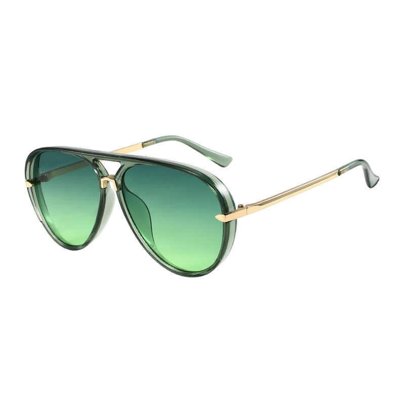 Unisex Fashion Oversized Frame Aviator Sunglasses for Cycling Trendy Retro Shades Ready to Ship