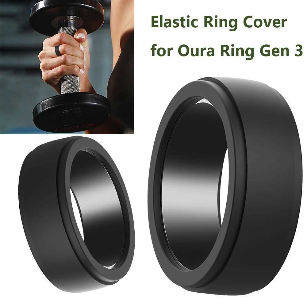 Silicone Ring Protector Anti-Scratch Elastic Ring Cover S for 6 7 8 9 Smart Ring Skin Cover Protective Case for Oura Ring Gen 3 W250819