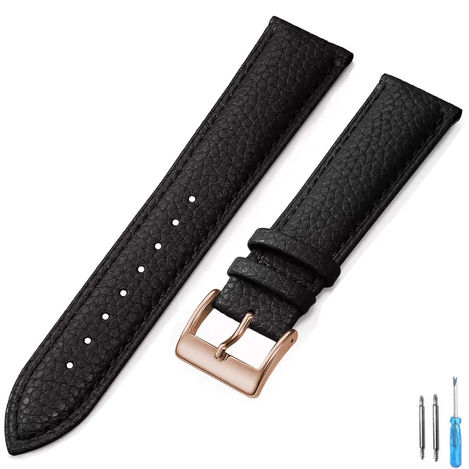 Genuine Leather Watch Band 16mm 18mm 20mm 22mm 24mm Watch Strap for Man Women High-quality Wrist Watchband 250818