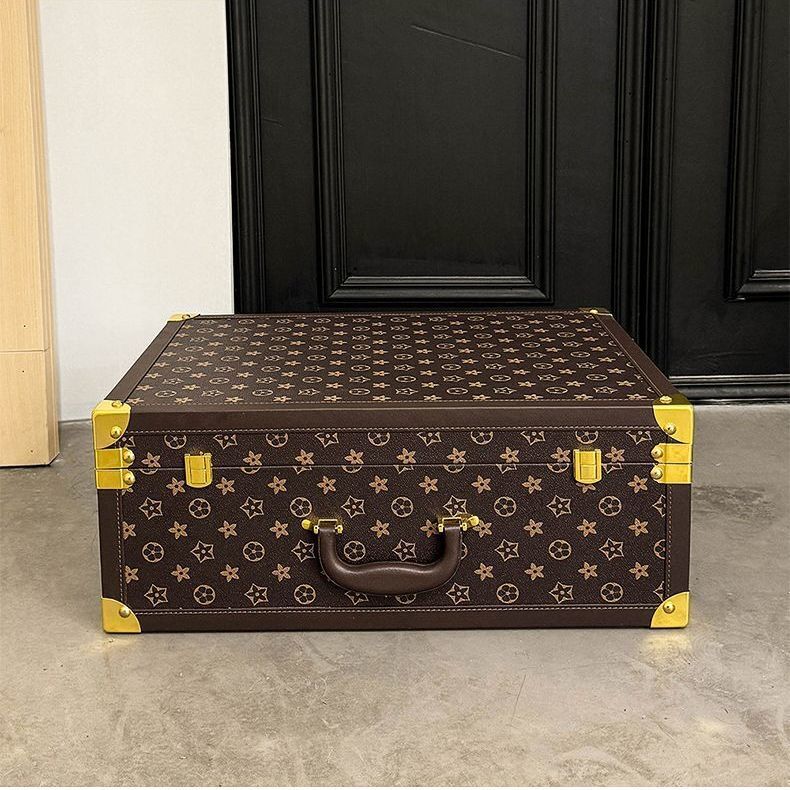 European-style Lockable Wooden Storage Box for Cloakroom, Study Room, Clothing, Toys ddmythur