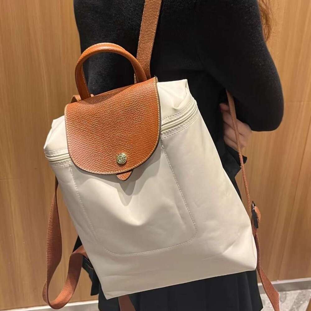 New Longchamp Bag 70th Anniversary Classic Nylon Large Capacity Foldable Casual Lightweight Women's Backpack