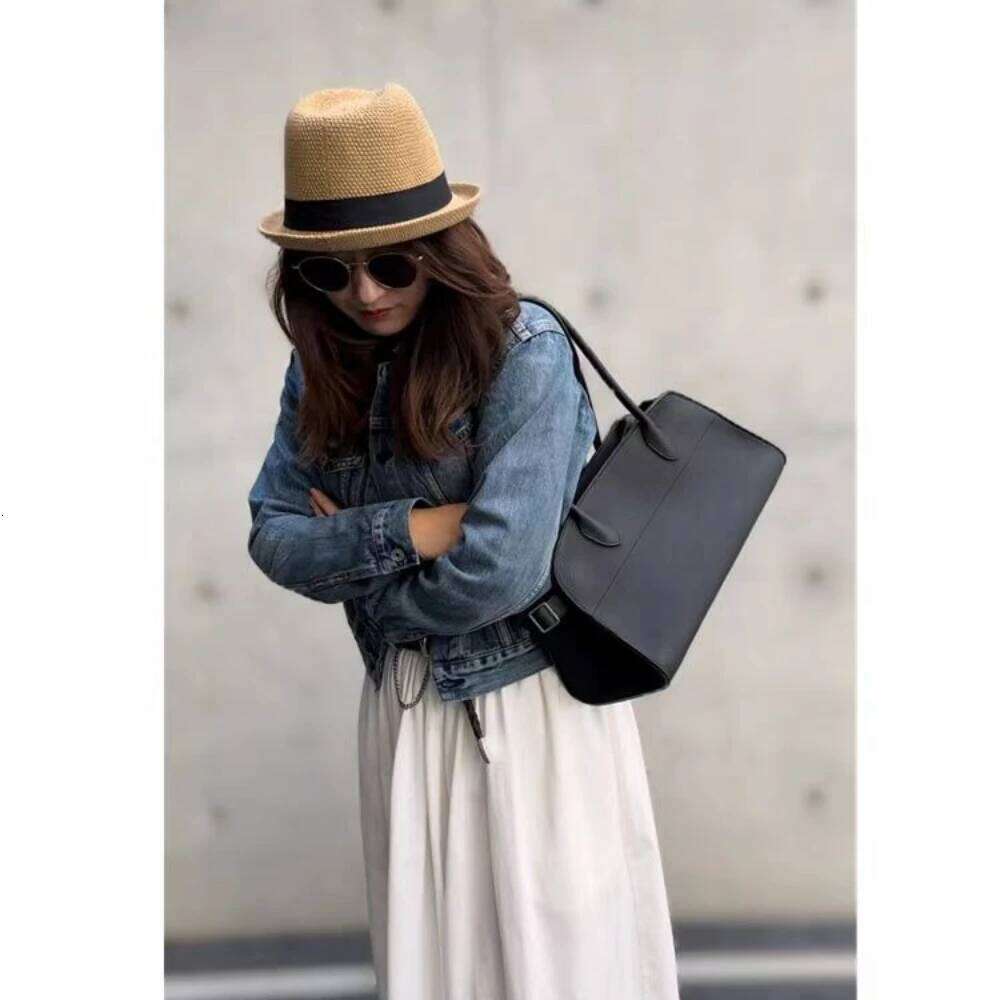 New Hot Sale Yellow Blue Color Long handle Women Tote Large Capacity Real Cow Leather Female Armpit Shoulder Bag Handbag bag