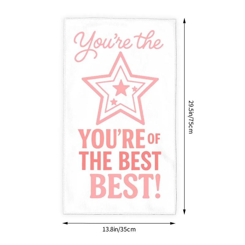 DHgatepod Premium Microfiber Polyester Towel - Ultra Soft 300GSM Quick Dry Beach Towel with Fade-Resistant Print