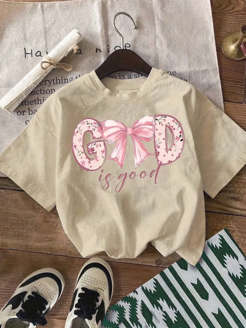 Fresh and Gentle Floral Print women shirt simple tshirt woman stylish designer shirt woman oversized t shirt DIY shirt for woman designer 180g cotton 