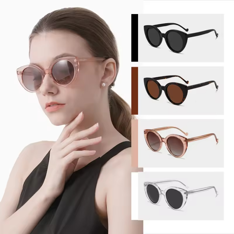 2025 Fashion Trendy Women Sunglasses UV400 Metal Frame Six Sides Retro Custom Logo Polygonal Sunglasses