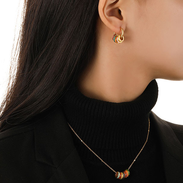 Exquisite Niche Retro Ring with Matte Finish & Dripping Effect for Elegant Jewelry Collection