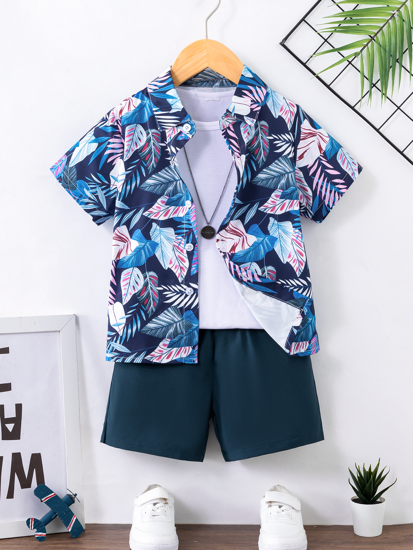 Kids Shirts Boy & Girl Kids' Comfort-Fit Shirts - Durable Print Design, Moisture-Wicking Material