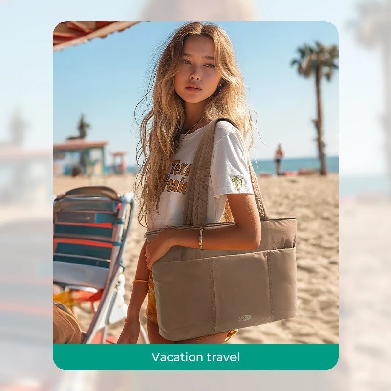 BAGSMART Tote Bag 2025 Original Bags Travel Womens Bag Large Capacity School College Hand Bags for Ladies 250814