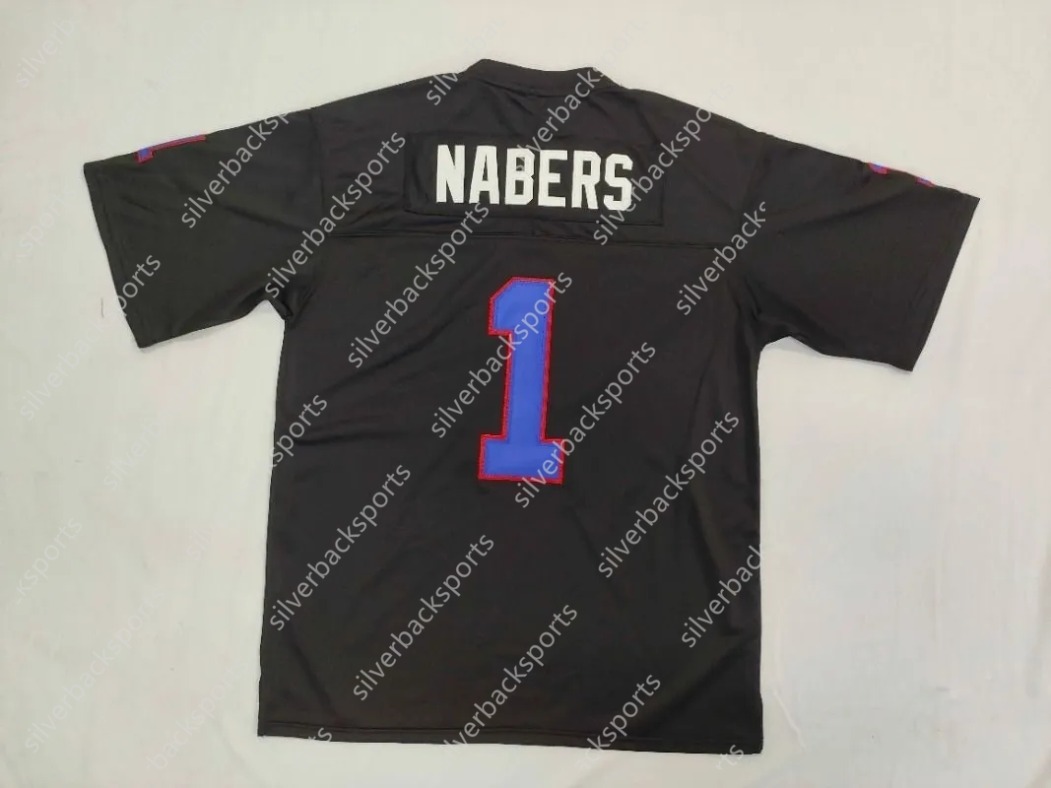 Personalized 9 Malik Nabers Kayvn Thibdeaux Brian Burns Ftball Jersey Dexter Lawrence II Taylr Dente Banks Daniel Jnes Jalin Hyatt Devin Singletary Tm