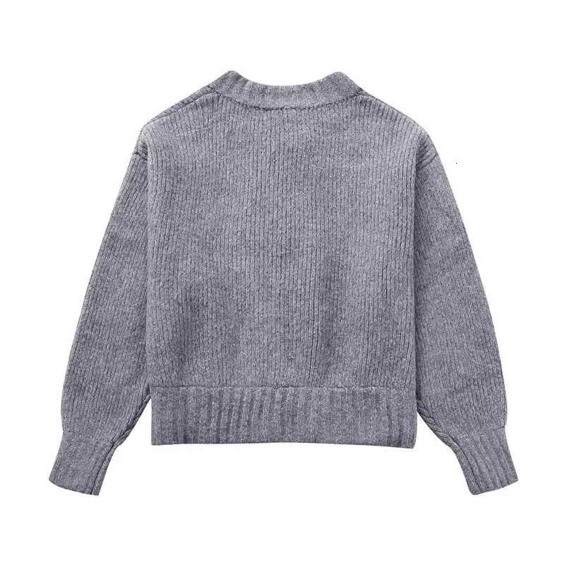 New Sweater Cardigan for Women Jacket Tricots Coat Knit Outerwears Autumn Winter 2024 Woman Fashion Knitwears Cardigan XJ250819