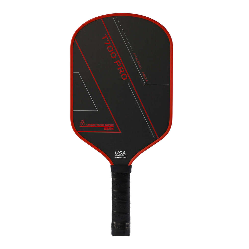 Colorful T700 Carbon Fiber Textured Matte Custom Pattern Rough Pickleball Paddle Board