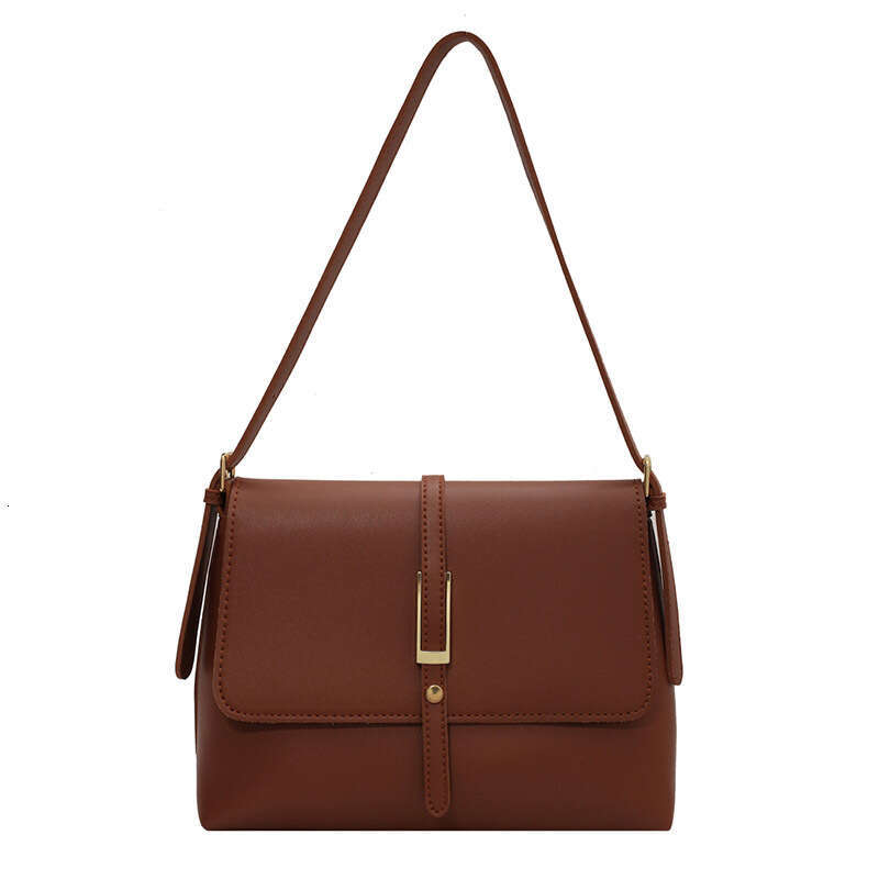 Designer Large Capacity Women's 2025 New Trendy Versatile Simple Bags Crossbody Textured Single Shoulder Underarm Small Square Bag