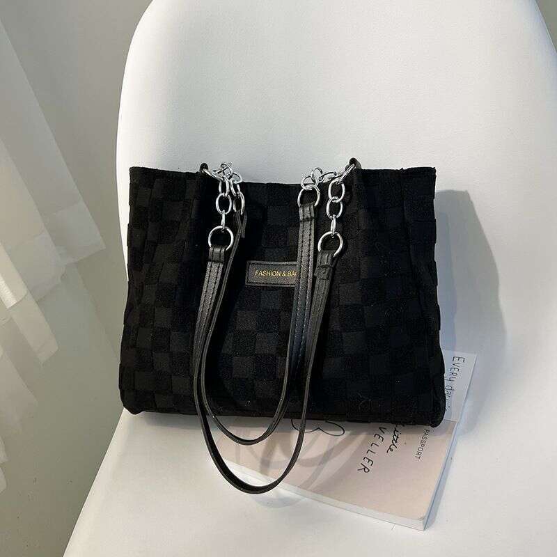 Large Capacity Ladies Fashion Trend Shoulder Bag, Casual Handbag, Multifunctional Commuter Tote Bag