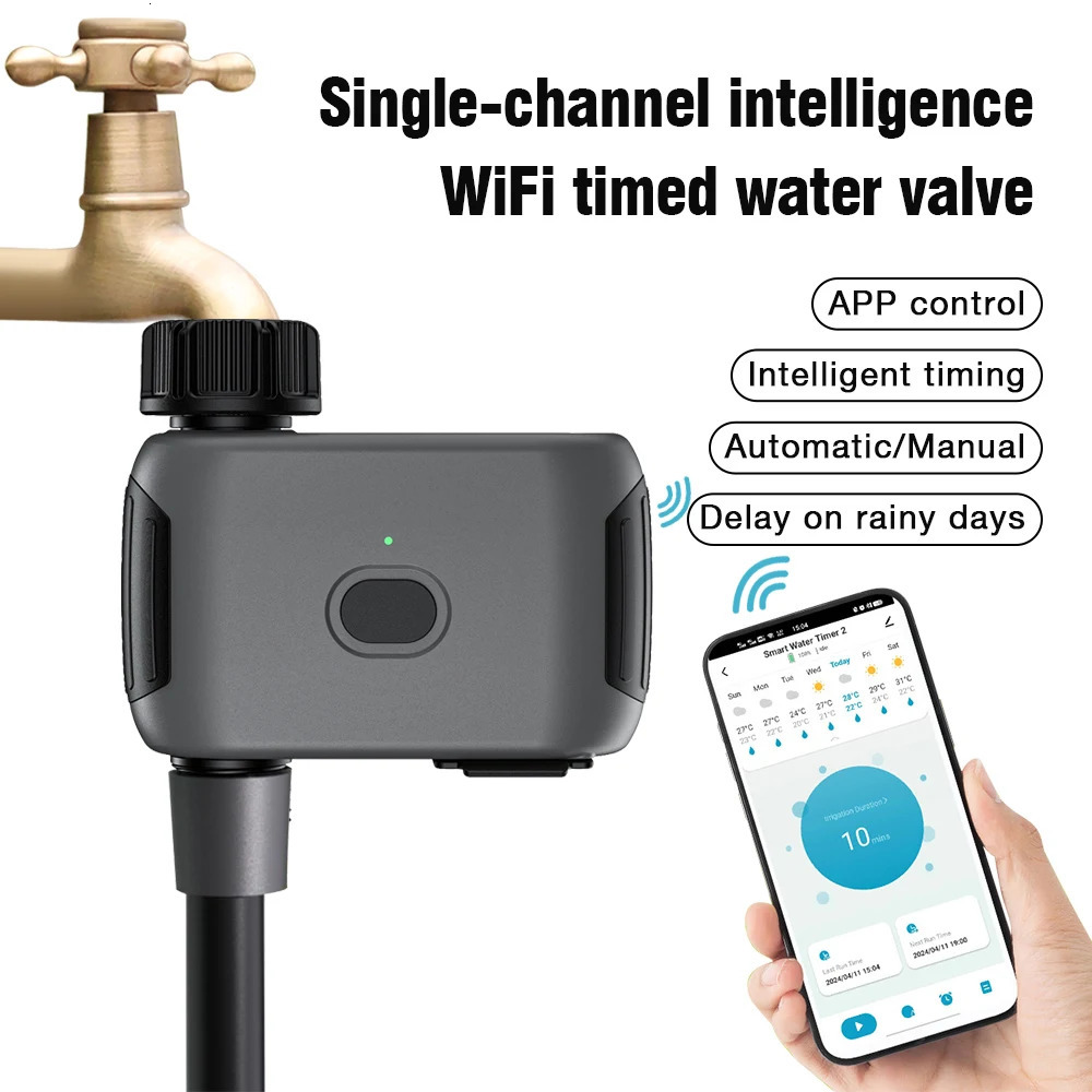 WiFi Smart Irrigation Garden Sprinkler Timer Water Irrigation Timer Smart Watering System WiFi Smart Water Timer 250805