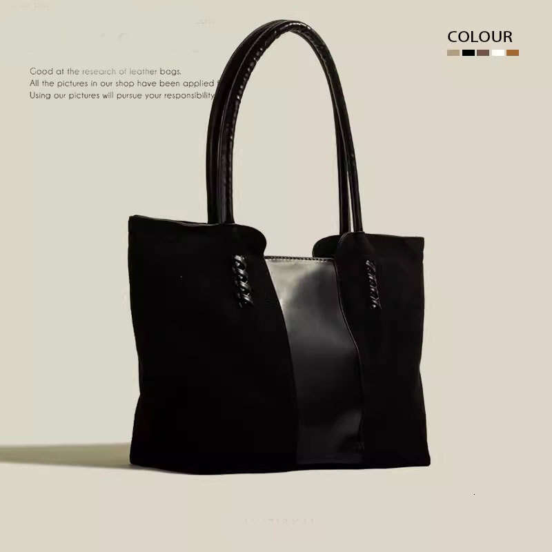 Underarm Elegant Women's Large Bags Capacity 2025 New Fashion Single Shoulder Designer Textured Stylish Commuter Tote Bag