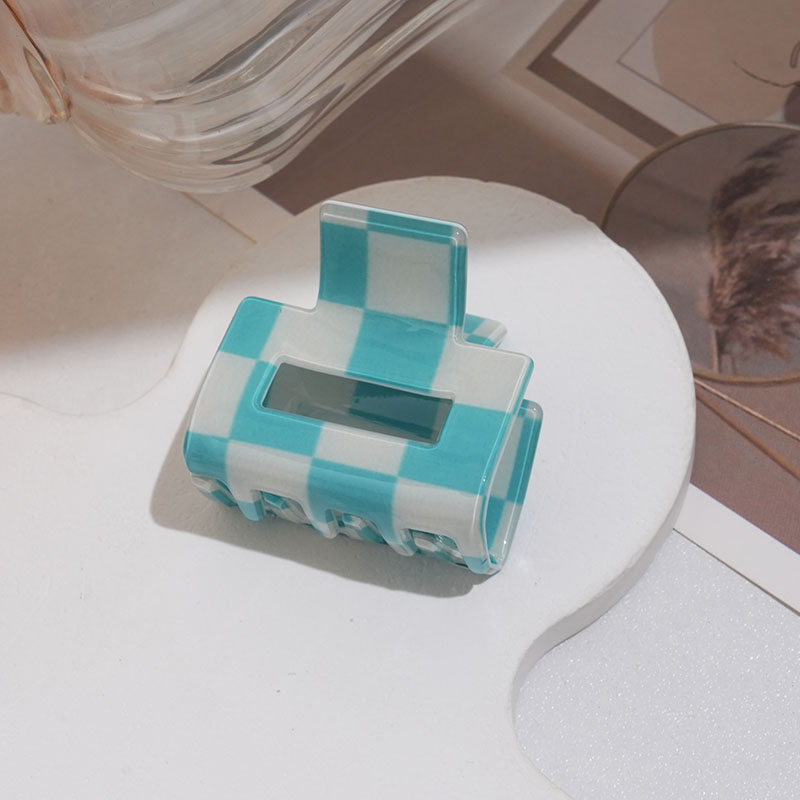 Printed summer fresh shark clip combing hairpin with Korean high-end style feature