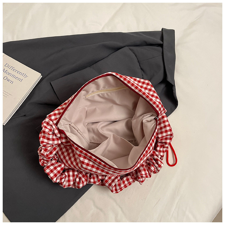 2025 Autumn Cloud Bag Women's Shoulder Bag New Canvas Bag Large Capacity Jingyun Leisure Dumpling Bag Crossbody Bag Women's Crossbody Bag De