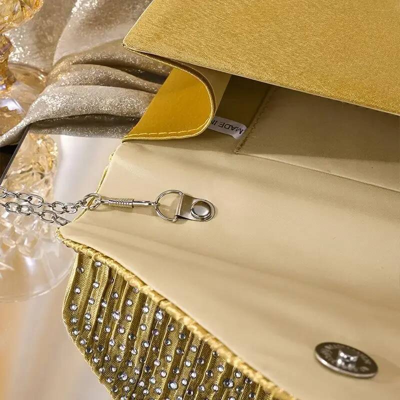 Women Wedding Handbag Shoulder Envelope Clutch Purse Female Dia Evening Party Prom Bags Chain Bag