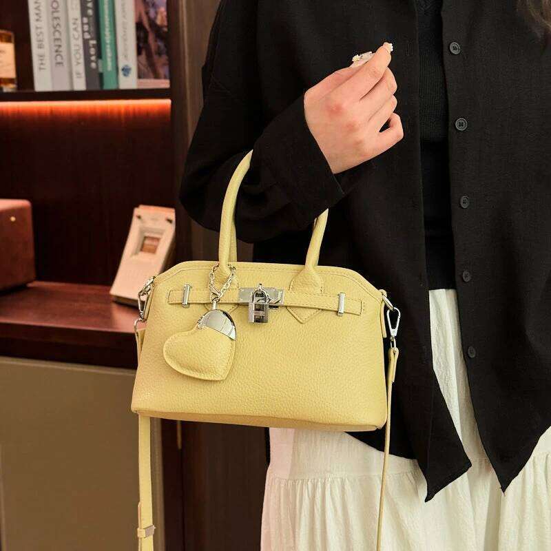 Premium Nappa Leather Handbag For Women Crossbody Shoulder Bag Soft Designer Tote Purse