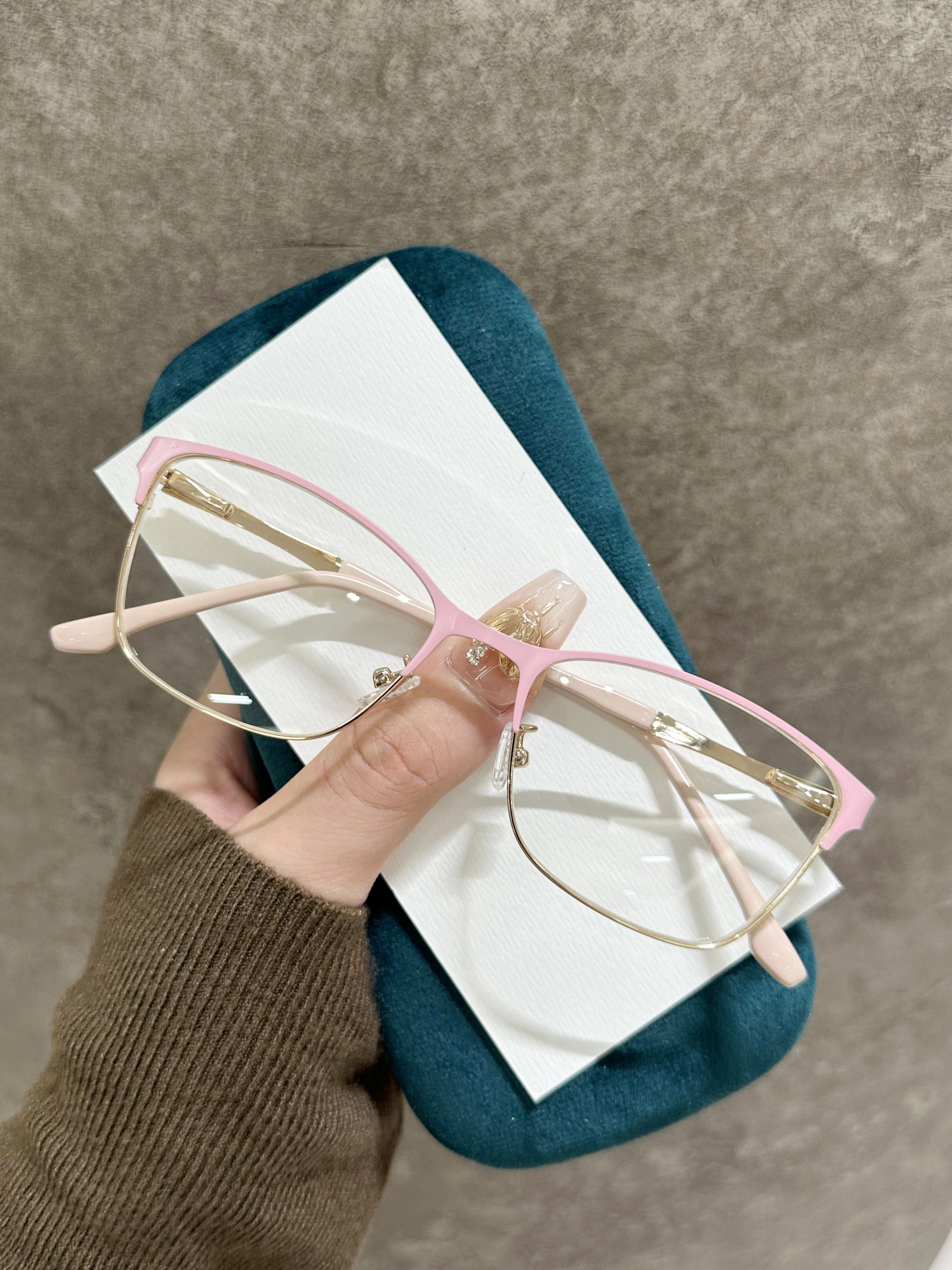 New fashionable business casual retro metal eyeglass frames G95-291