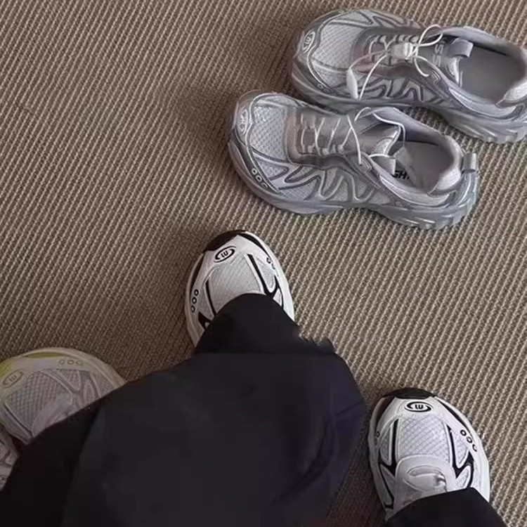 Daddy shoes female new fashion all-mesh surface breathable hiking outdoor casual shoes