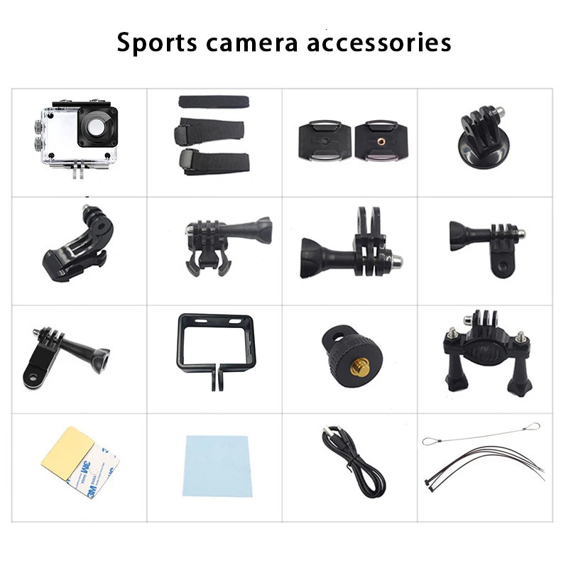 Action Camera 4K bicycle camera Electronic Stabilizer Action cam WiFi 4k Sport camera Helmet Video Recording Cameras for go pro 250813