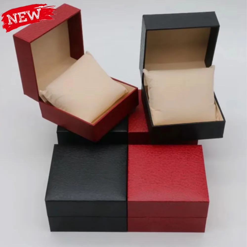 Watch Storage Box PU Single Watch Display Case Wristwatch Watch Holder Travel Jewelry Watch Organizer For Men Gift 250819