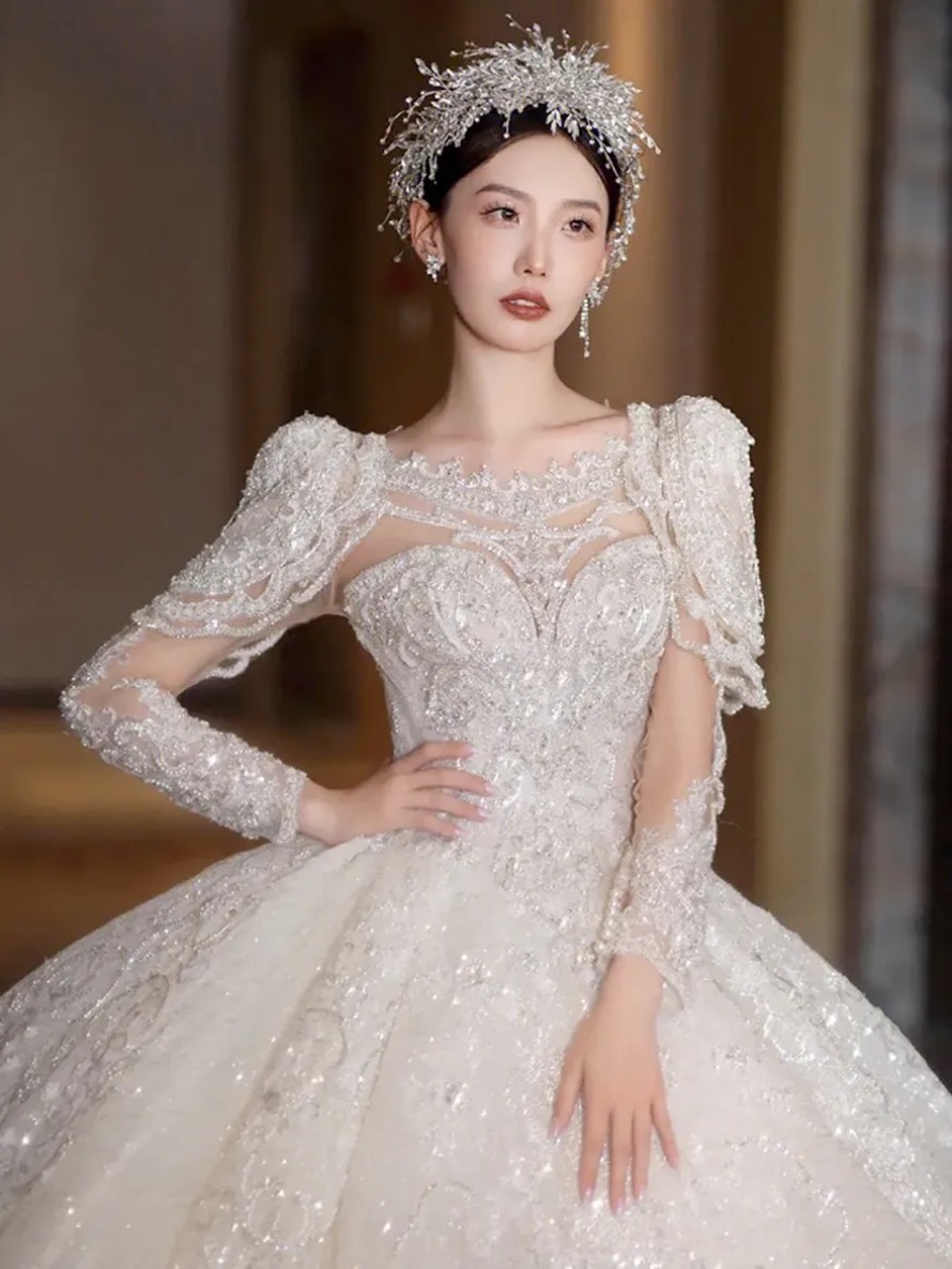 2025 Tulle Beautiful Bride Gowns new Fashion Appliques Lace Wedding Dresses Vintage Boho wed Dress Vestido de Noiva Robe de Mariee Backless Sweep Trai