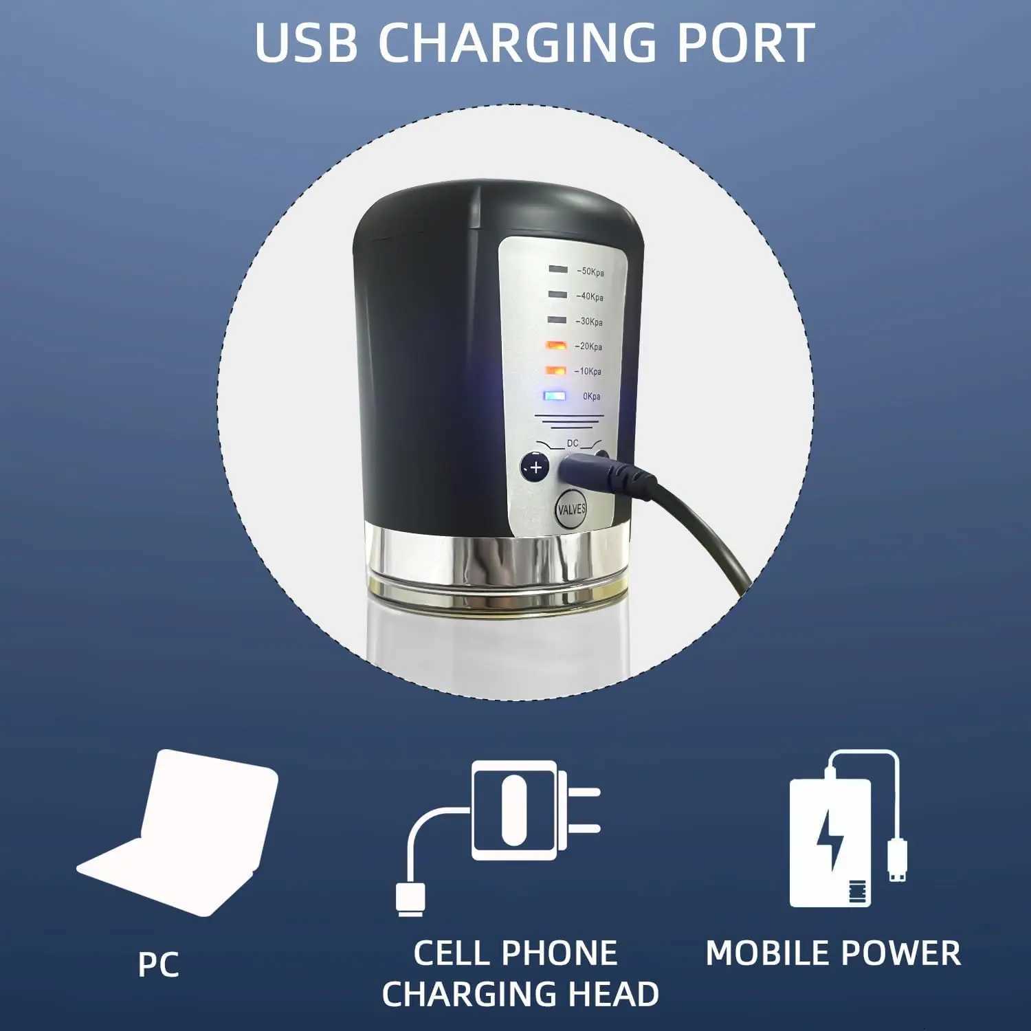 Penis Vibrator Enlargement Vacuum Pump Electric Automatic Penis Enlargement Cock Extender Adult Sex Toys for Men Adult Supplies XJ250819