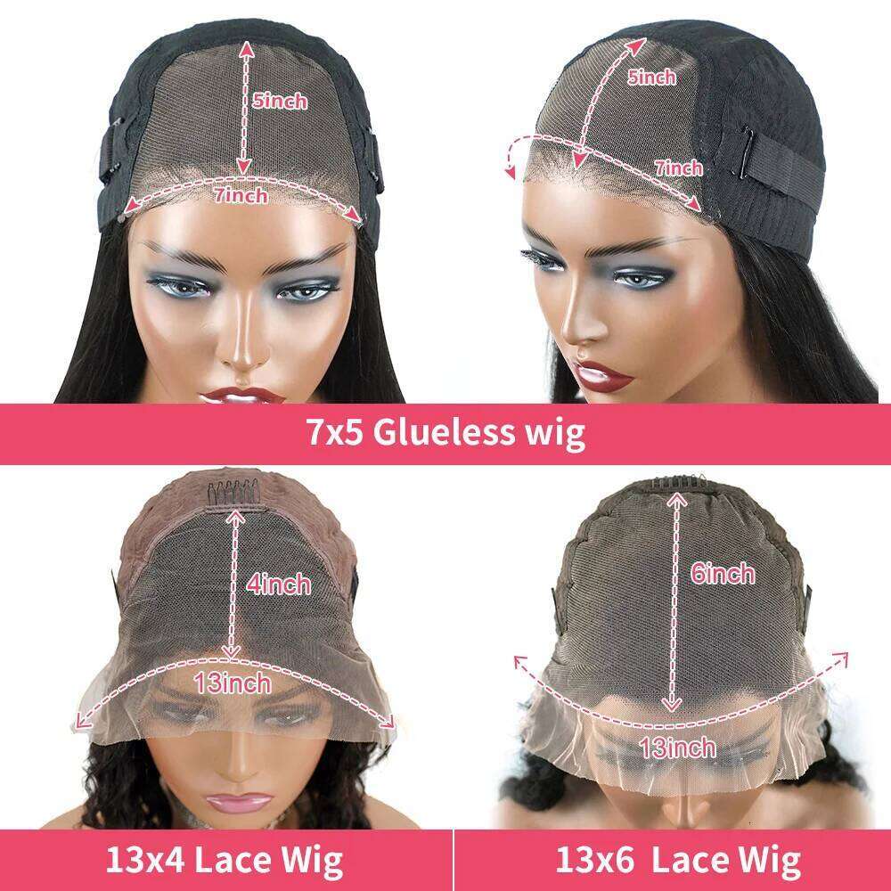 Honey Blonde Curly Wigs 13X6 Glueless Highlight Ready To Wear Ombre Colored Brazilian Deep Wave Human Hair Wig